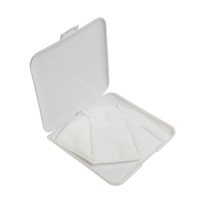 ON™ PP mask holder case with antibacterial treatment. ISO 22196