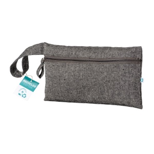 ON™ Document holder made of 180 g/m2 recycled cotton with zipper closure, GRS certified - Img 7