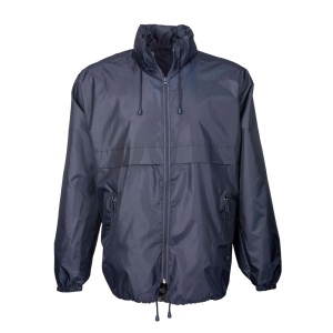 ON™ Jachetă tip windbreaker din poliester 190T cu glugă pliabilă cu fermoar. Se pliază într-o borsetă - Img 3