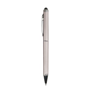 ON™ Plastic twist pen with touchscreen rubber tip