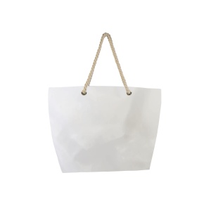 ON™ Polyester beach bag with bottom gusset and zippered closure