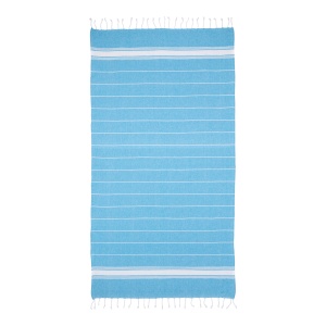 ON™ Recycled cotton fringed beach towel