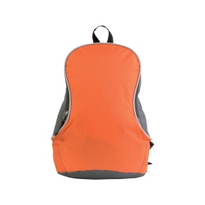 ON™ 600D polyester two-tone backpack with padded straps