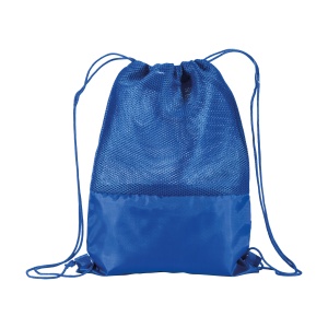 ON™ 210T polyester backpack with mesh and drawstring closure