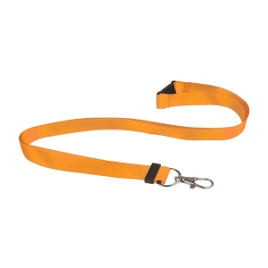ON™ Satin lanyard with safety release clasp