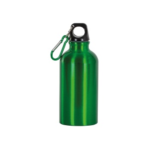 ON™ Aluminum bottle with carabiner, 400ml