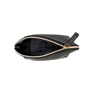 ON™ Multipurpose PU fine grain saffiano beauty case. Zipper closure and inner lining