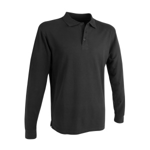 ON™ Tricou polo cu mânecă scurtă din bumbac piqué 100% (180 g/m2), cu guler cu 2 nasturi - Img 3