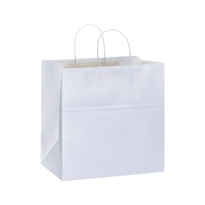 ON 100 gr/m2 paper shopping bag with guesset