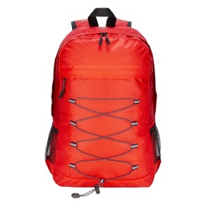 ON 210D RIPSTOP polyester retractable backpack with 4 pockets whome two mesh side pockets - Img 14