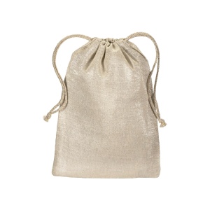 ON 90 g/m2 bright polycotton gift bag with drawstring closure - Img 2