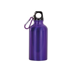 ON Aluminum bottle with carabiner, 400ml