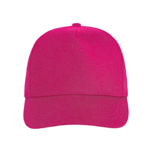 ON Cotton 5-panel cap with 2 mm-thick visor, embroidered eyelets and adjustable velcro strap - Img 10