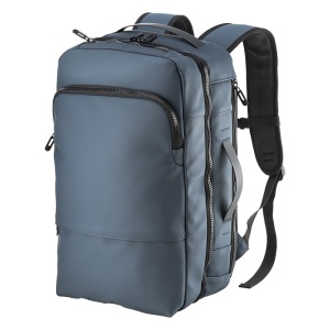 ON DEMI BRERA Rucsac / valiză de călătorie cu suport pentru laptop (15) din PU moale, rezistent la apă