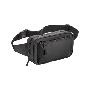 ON DEMI URBAN Water resistant polyester waistbag. Front pocket with zipper and adjustable belt