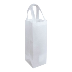 ON Heat-sealed 100 g/m2 non-woven fabric bottle shopping bag, short handles - Img 5