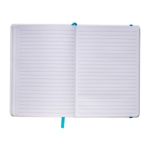 ON Notebook with coloured elastic, ruled sheets, satin bookmark - Img 9