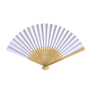 ON Paper fan with bamboo handle - Img 8