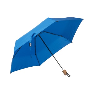 ON R-PET mini hand umbrella with wooden handl