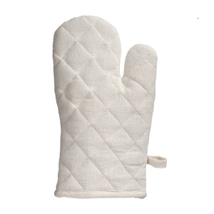 ON Recycled cotton kitchen oven glove with hooking loop - Img 8
