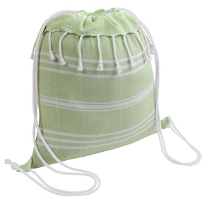 ON Rucsac fouta din bumbac 180 g/m2 cu închidere cu șnur