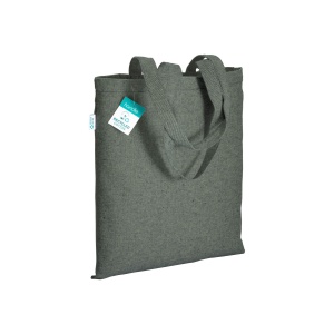 ON Sacoșă de cumpărături din bumbac reciclat 280g/m2, cu mânere lungi - Img 9