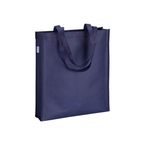 ON Sacoșă de cumpărături R-pet de 80 g/m2, cu mânere lungi de 65 cm și clin