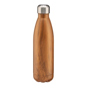 ON Termos din oțel inoxidabil cu pereți dubli, 500 ml, aspect lemn