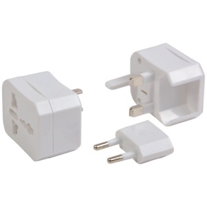 ON Universal adapter with plastic case. Input and output: 100-125 V 6 A or 220-250 V 6 A - Img 3