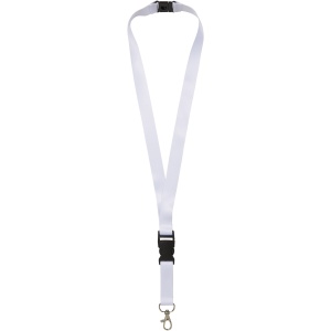 PF™ Balta recycled PET lanyard with safety breakaway and buckle