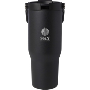 PF™ Bronx pahar termoizolant 900 ml din oțel inoxidabil reciclat RCS cu izolație cupru și capac multifuncțional - Img 10
