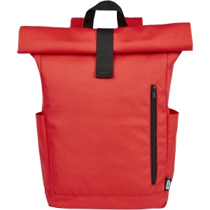 PF™ Byron 15.6" GRS RPET roll-top backpack 18L