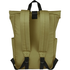 PF™ Byron 15.6" GRS RPET roll-top backpack 18L