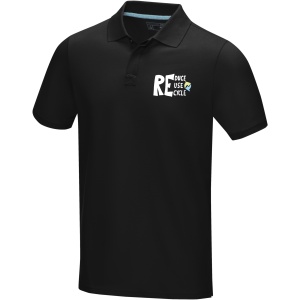 PF™ Graphite polo organic bărbați cu mânecă scurtă - Img 24