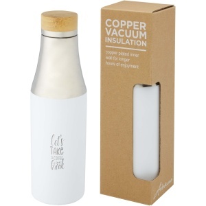 PF™ Hulan 540 ml copper vacuum insulated stainless steel bottle with bamboo lid - Img 11