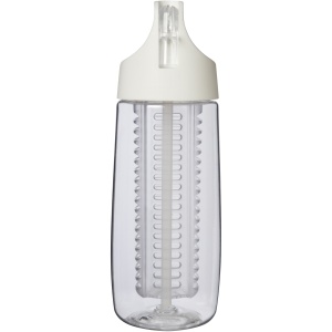 PF™ HydroFruit 700 ml recycled plastic sport bottle with flip lid and infuser