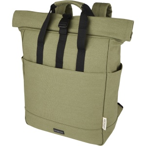 PF™ Joey rucsac rolltop pentru laptop 15” din canvas GRS reciclat 15L - Img 14