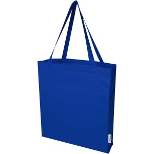 PF™ Madras 140 g/m² GRS recycled cotton gusset tote bag