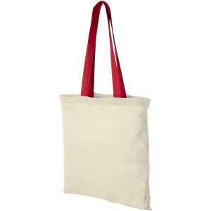 PF™ Nevada 100 g/m² cotton tote bag coloured handles 7L