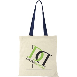 PF™ Nevada geantă tote din bumbac 100 g/m² cu mânere colorate 7L - Img 24