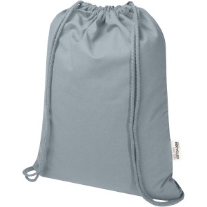 PF™ Oregon Blend 140 g/m² GRS recycled drawstring bag 5L - Img 5