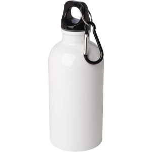 PF™ Oregon sticlă de apă 400 ml din oțel inoxidabil simplu perete certificat RCS cu carabină - Img 1