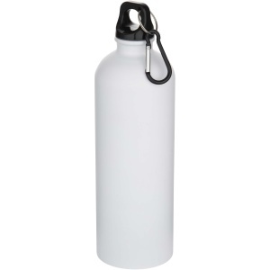 PF™ Oregon sticlă de apă mată 750 ml simplu perete din oțel inoxidabil reciclat RCS cu carabină - Img 2