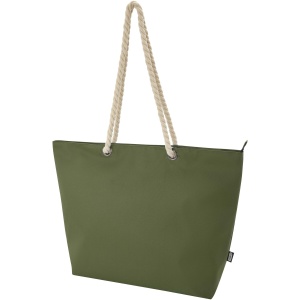 PF™ Panama GRS recycled beach cooler tote bag with cord handles 23L
