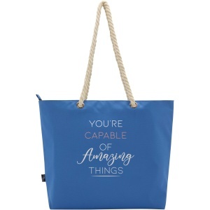 PF™ Panama GRS recycled beach cooler tote bag with cord handles 23L - Img 21