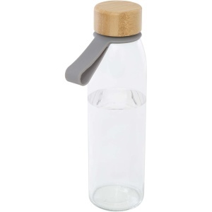 PF™ Porto 500 ml glass water bottle with silicone handle and bamboo lid - Img 4