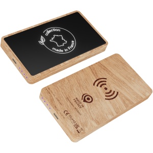 PF™ SCX.design P34 5000 mAh wooden wireless power bank