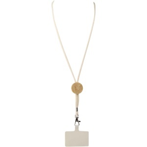 PF Adhab smartphone lanyard with bamboo details
