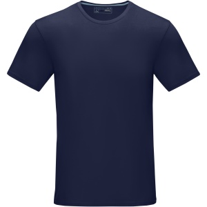 PF Tricou organic pentru bărbați cu mânecă scurtă din azurit