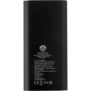 PF Baterie externă wireless Juice, 4000 mAh, tip C, din aluminiu reciclat